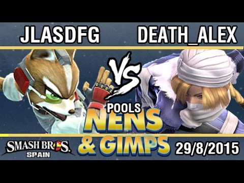 Nens&Gimps - Joseluisasdfg (Fox) VS Death_Alex (Sheik) SSB4 Pools