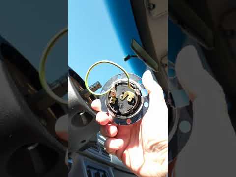 Part#2 Horn Hookup to aftermarket steering wheel on 93 Ford Mustang