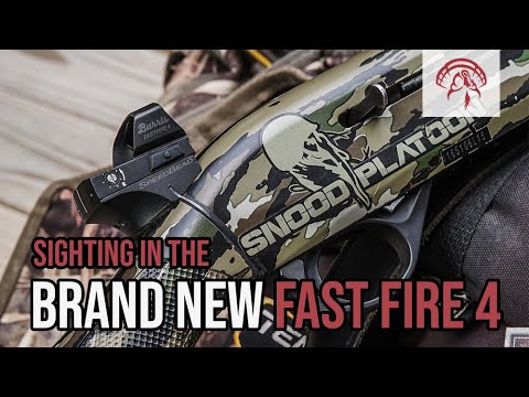 How to Sight In the NEW Burris Fast Fire 4 | Red Dot Sight