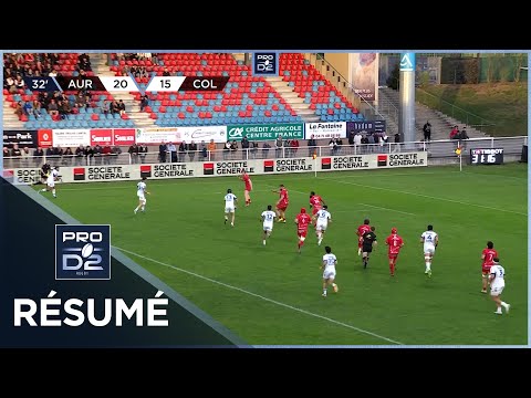 PRO D2 Saison 2024-2025 J25 - Résumé Stade Aurillacois - Colomiers Rugby