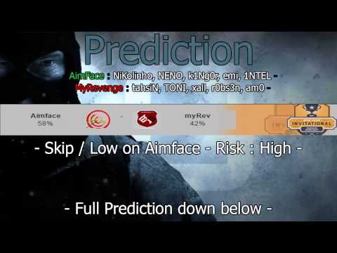Aimface vs MyRevenge - CS:GO Prediction