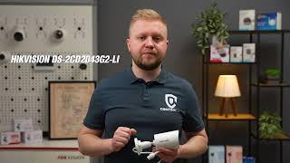 Hikvision DS-2CD2043G2-LI2U — вулична IP камера з AcuSense та подвійним мікрофоном!