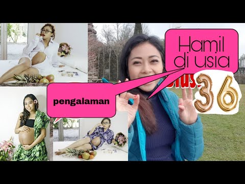 Hamil diumur 36 tahun Masih main tennis dan naik sepeda