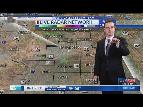 KSAN 10pm Weather - Wednesday January 16, 2019