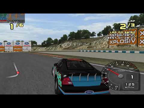 Ford Racing 2 Walkthrough Part 34 - "Stock Car - Taurus Stock Car Class A" [2160p60]