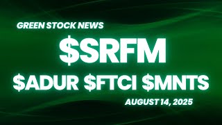 Surf Air Mobility ($SRFM) | Aduro Clean Technologies ($ADUR) | FTC Solar ($FTCI) | Momentus ($MNTS)