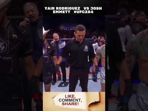 YAIR RODRIGUEZ VS EMMETT #UFC284