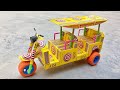How To Make Awesome Matchbox Tuk Tuk At Home Diy Matchbox Auto Rickshaw