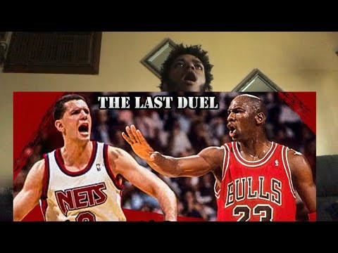 LeBron Fan Reacts To Drazen Petrovic Last DUEL vs Michael Jordan (1993) 40pts Total INSANE Pump Fake