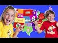 Kids Fun TV Throw A Dart At A Map Compilation!