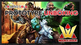 Warleague | Kickstarter Preview | Prototype Unboxing