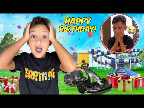 ORLY'S 8th BIRTHDAY SURPRISE!!! (He Cried)