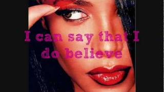 Aaliyah ~ It&#39;s Whatever ~ Lyrics On Screen