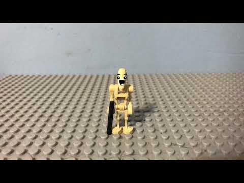 Battle Droid￼ says ooooh my god￼