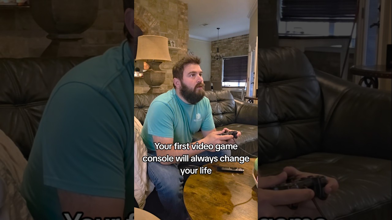 Your first video game console will change your life #gaming #nerd #videogames