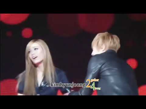 kim hyun joong dance with after school