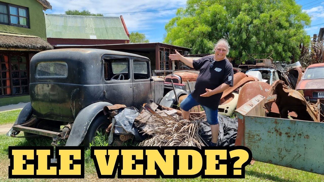 OLHA O QUE ENCONTRAMOS À VENDA E UMA RARIDADE RESTAURADA.