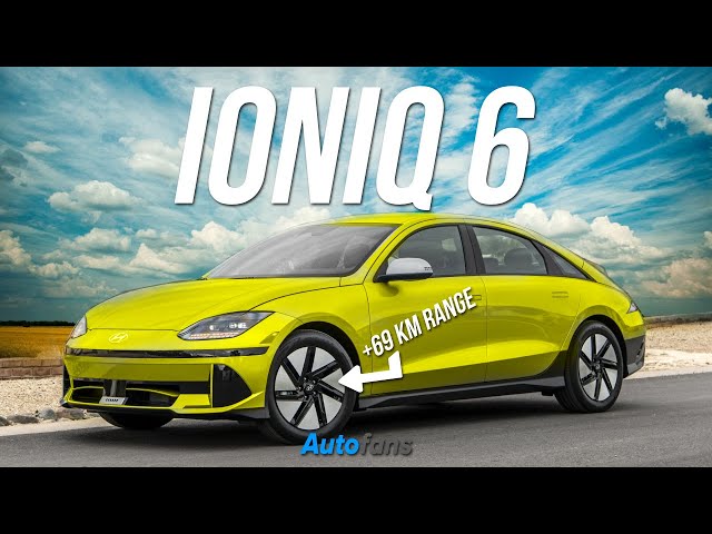 Lelijk... maar zuiniger dan een Tesla! | Hyundai Ioniq 6 getest (2023)