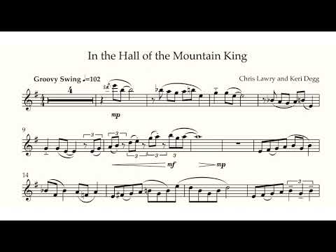 In the Hall of the Mountain King (Flute) from 'Classical Capers' by Chris Lawry & Keri Degg