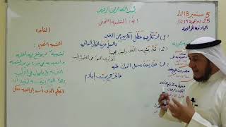 صورة البلاغة الواضحة ( التشبيه الضمني) ٤