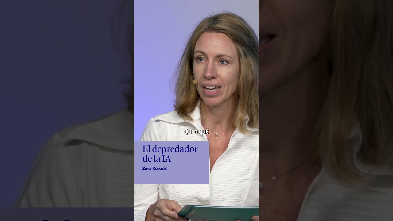 Zora Kovacic, investigadora Ramón y Cajal del grup de recerca TURBA video link