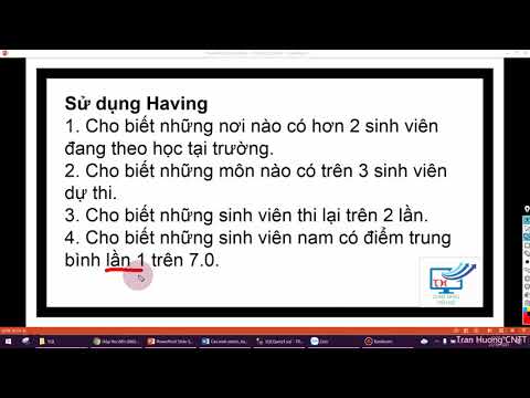 Bài 7.4: Truy vấn nâng cao - Tendo a opção Selecionar para