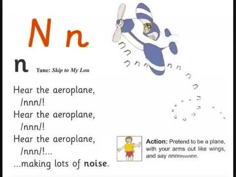 Phonics N With song Jolly Phonics