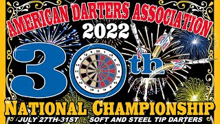 Wednesday Evening Events | ADA National Championship 2022 | USA Darts Live Stream