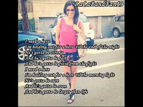 Alina Eremia - Holding Out For A Hero (Cover) Lyrics