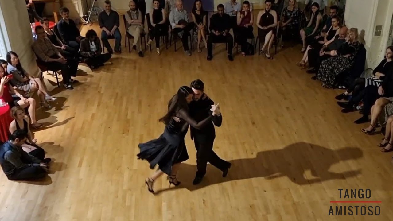 Video thumbnail for Natasha Lewinger and Haris Mihail, La Vida Es Corta - Ricardo Tanturi, Negracha London 2023 (2/4)