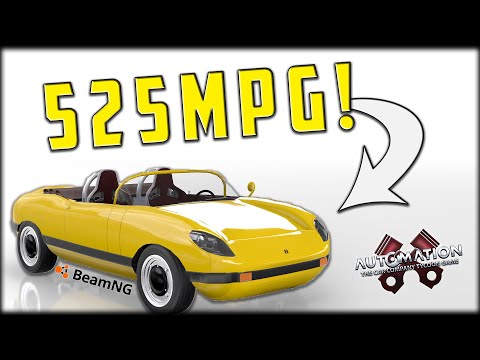 Highest MPG Ever In Automation!! Automation - BeamNG
