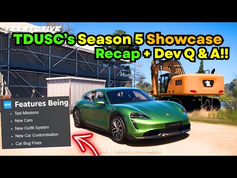 TDU Solar Crown’s Season 5 Showcase + Dev QnA Livestream Recap!!