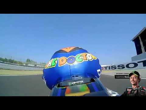 MotoGP Valentino Rossi SanMarino Q2 OnBoard