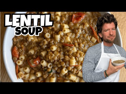 How to Cook Pasta with Lentils: Authentic Italian Lentil Soup (One Pot)