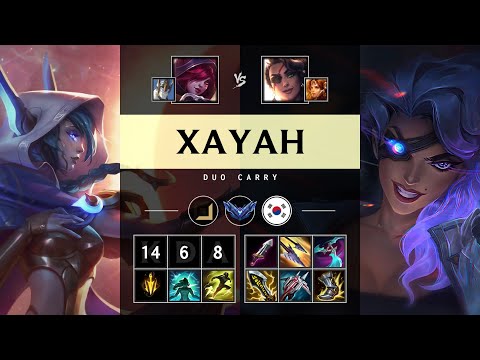 Xayah ADC vs Samira - KR Diamond Patch 25.05