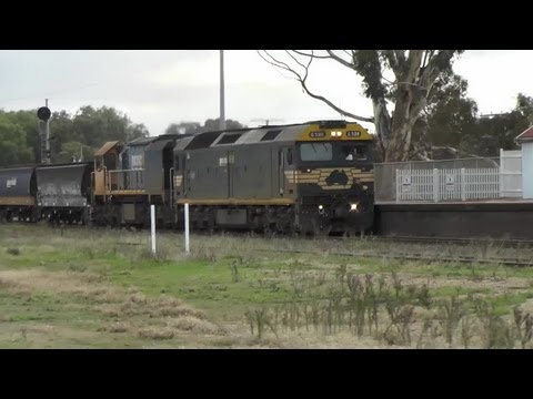 G528 & XR559 PN Grain Stawell Station 6th July 2013