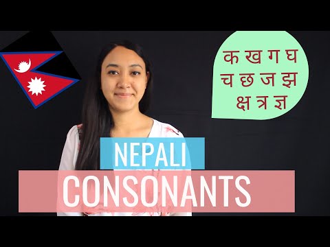 #2 Learn Nepali for Beginners | Nepali Consonants