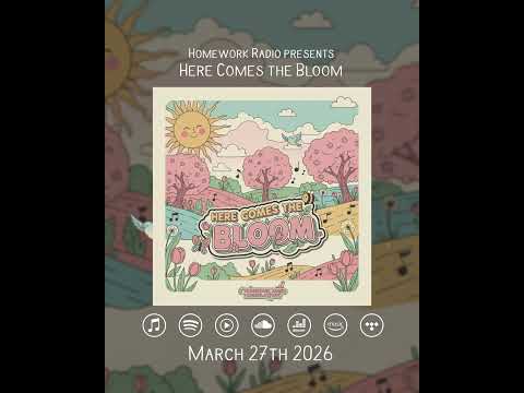 Video Thumbnail: Here Comes the Bloom 🐝 Compilation Album Announcement!  #lofi #Music #Spring