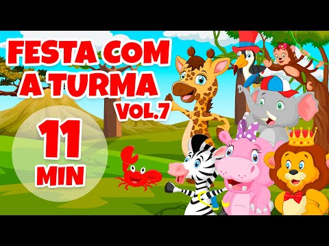 Festa com a Turma da Giramille Vol. 7 - Giramille 11 min | Desenho Animado Musical
