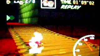 MK64 - former world record on Bowser's Castle - 43''30 (NTSC: 36''01)