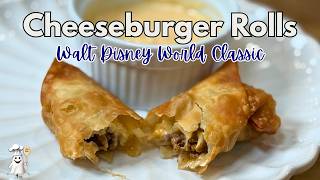 Copycat Disney Cheeseburger Spring Rolls Recipe — The Magic Kingdom Snack Made at Home