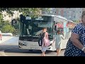 Constanta Autobuzul Isuzu Citiport 12M Hyper 109 CT 13 BEC Efectuând Statia Gara 101M