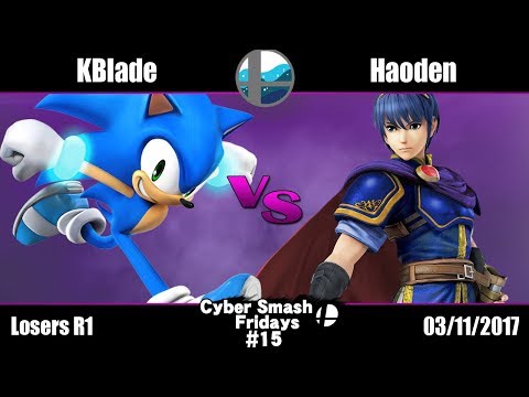 CSF #15: KBlade (Sonic) vs Haoden (Marth) - Losers R1