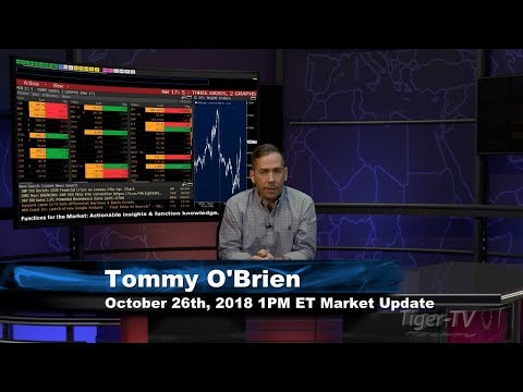 October 26th 1PM ET Market Update with Tommy O'Brien on TFNN