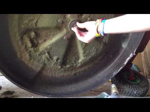 Easy way to change a lawn mower blade