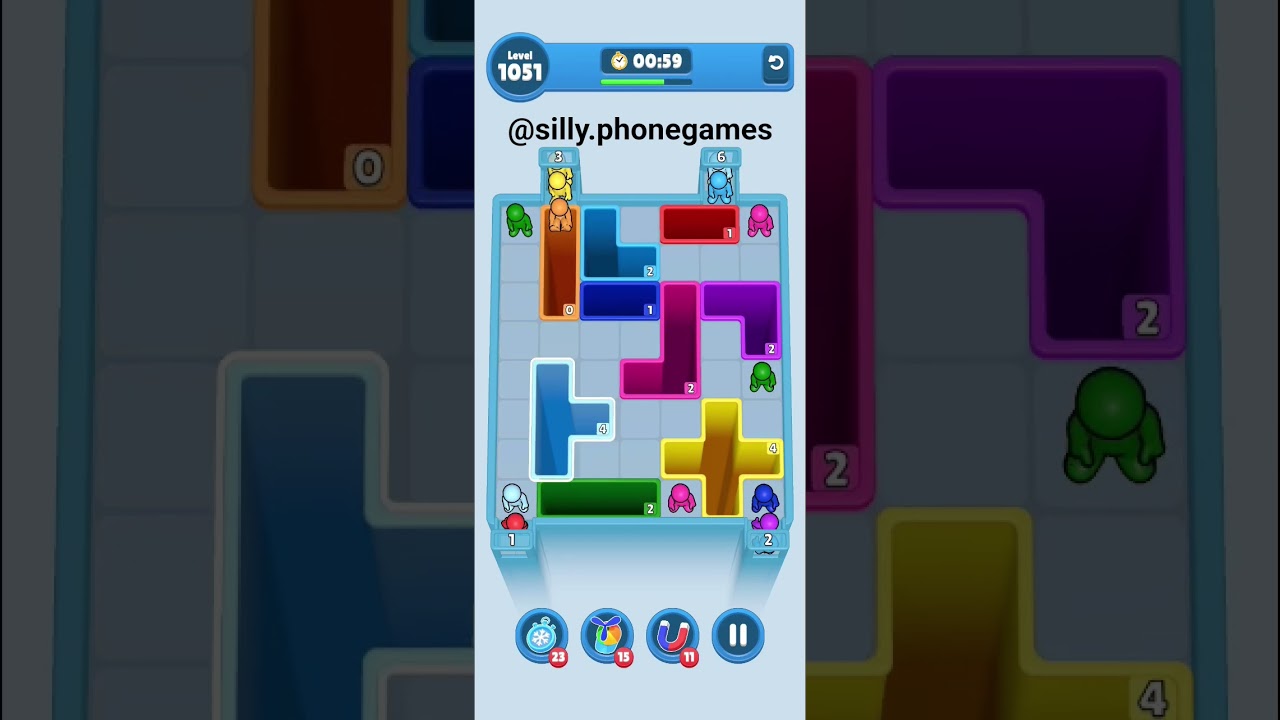 Drop Away Level 1051 Walkthrough Solution