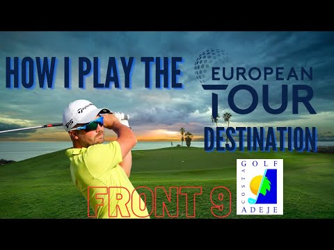 Front 9 at the #europeantour destination: Golf Costa Adeje in #tenerife
