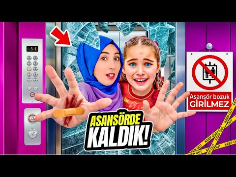 ELIF AND SINEM, THE ELEVATOR BROKE DOWN AND WE'RE TRAPPED INSIDE!!