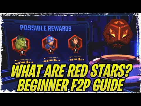 Red Stars Guide! Beginner Red Star Farming and Overview Guide! | Marvel Strike Force