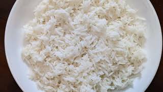 Stove Top White Basmati Rice - How To Cook Perfect Fluffy Rice Without Rice Cooker